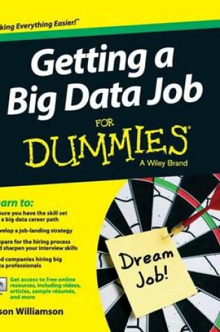 Cover of Getting a Big Data Job for Dummies