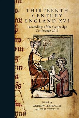 Book cover for Thirteenth Century England XVI