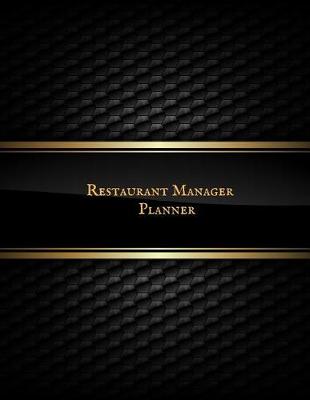 Cover of Restaurant Manager Planner