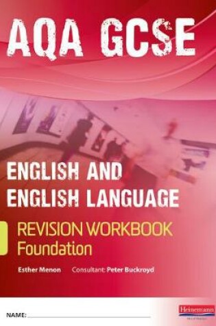 Cover of Revise GCSE AQA English Language Workbook Foundation Pack of 10