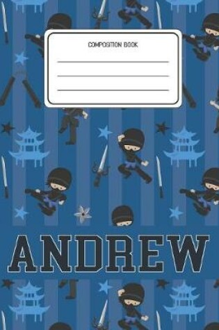 Cover of Composition Book Andrew