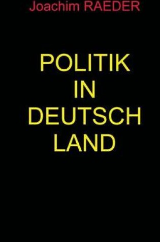 Cover of Politik in Deutschland