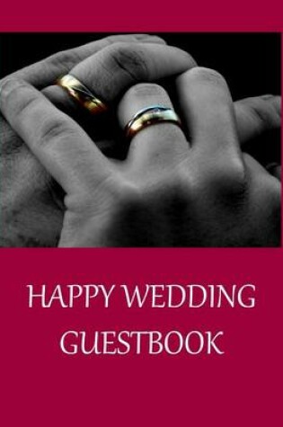 Cover of Happy Wedding Guestbook