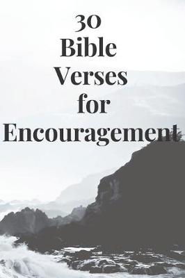 Book cover for 30 Bible verses for encouragement