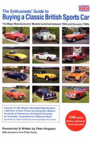Cover of The Enthusiasts' Guide to Buying a Classic British Sports Car