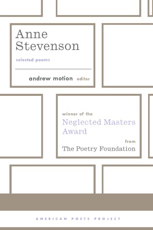 Cover of Anne Stevenson: Selected Poems