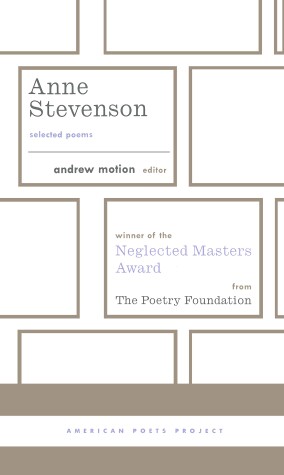 Book cover for Anne Stevenson: Selected Poems