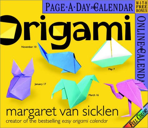 Book cover for Origami Page-a-Day 2004