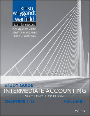 Book cover for Study Guide Intermediate Accounting, Volume 1