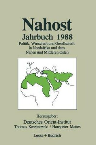 Cover of Nahost Jahrbuch 1988