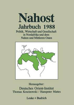 Book cover for Nahost Jahrbuch 1988