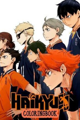 Cover of Haikyuu Coloring Book