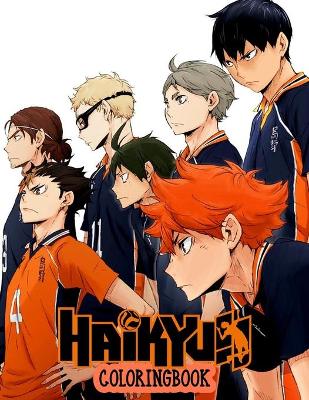 Cover of Haikyuu Coloring Book