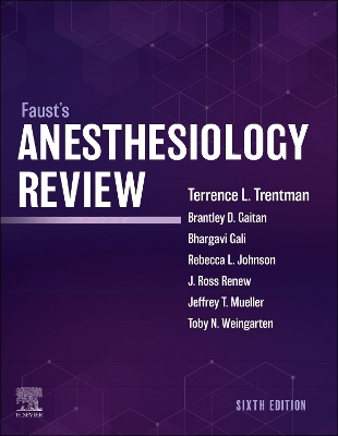 Book cover for Faust's Anesthesiology Review
