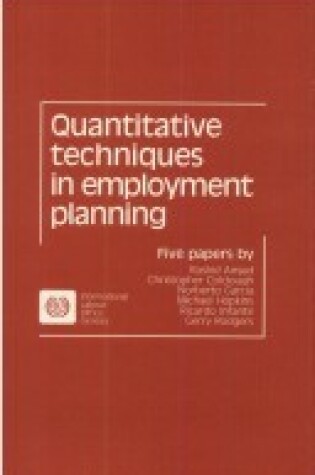 Cover of Quantitative Techniques in Employment Planning