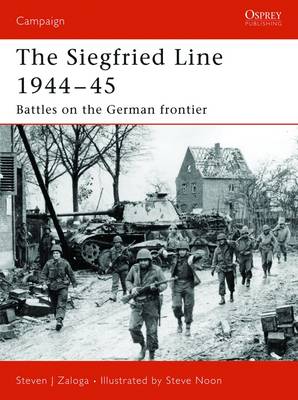 Book cover for Siegfried Line 1944-45