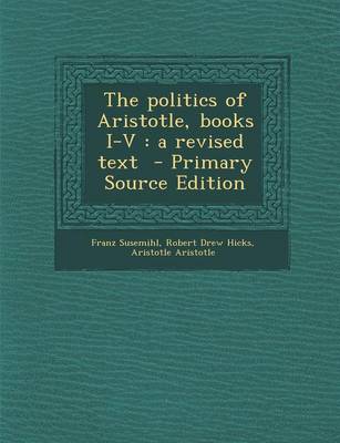 Book cover for The Politics of Aristotle, Books I-V