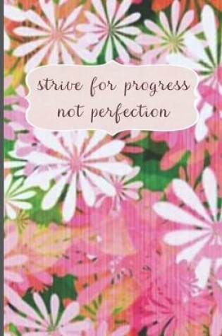 Cover of Strive For Progress Not Perfection