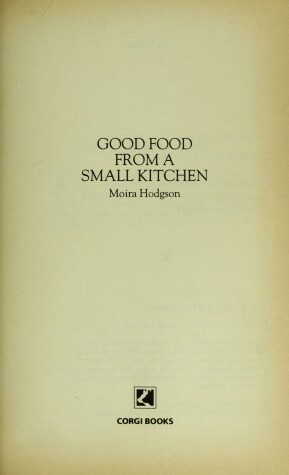 Book cover for Good Food from a Small Kitchen