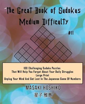 Book cover for The Great Book of Sudokus - Medium Difficulty #11
