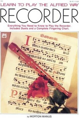 Cover of Learn to Play Recorder