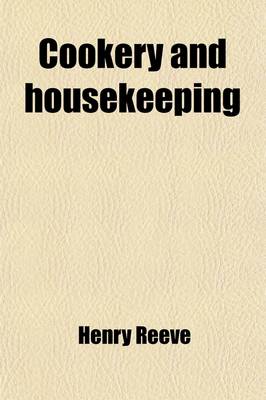 Book cover for Cookery and Housekeeping