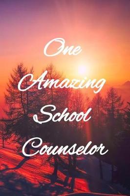 Book cover for One Amazing School Counselor