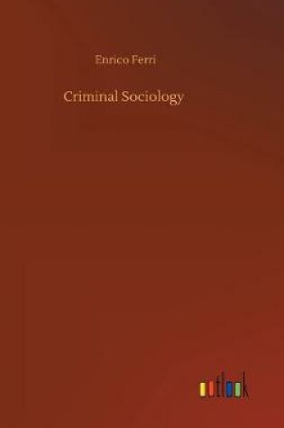 Cover of Criminal Sociology