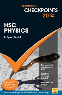 Cover of Cambridge Checkpoints HSC Physics 2014-16