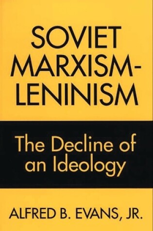 Cover of Soviet Marxism-Leninism