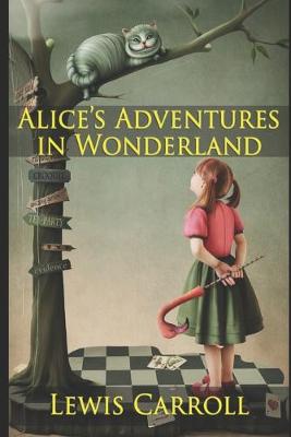 Book cover for Alice In Wonderland (Annotated & Illustrated) Edition Children Book