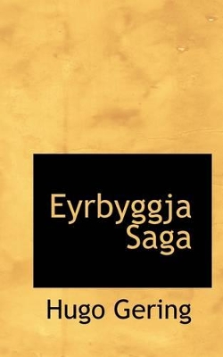 Book cover for Eyrbyggja Saga