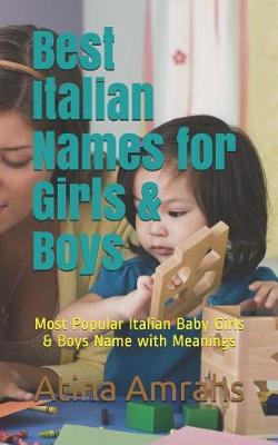 Book cover for Best Italian Names for Girls & Boys