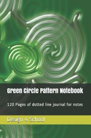 Cover of Green Circle Pattern Notebook