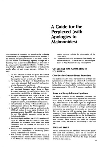 Cover of Phase Equilibria in Chemical Engineering