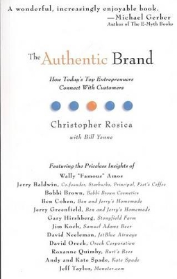 Book cover for The Authentic Brand