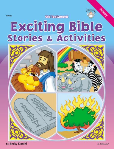 Book cover for Exciting Bible Stories and Activities, Old Testament