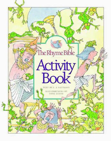 Book cover for The Rhyme Bible Activity Book