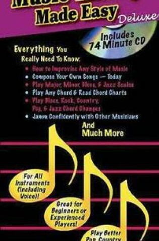 Cover of Music Theory Made Easy Deluxe