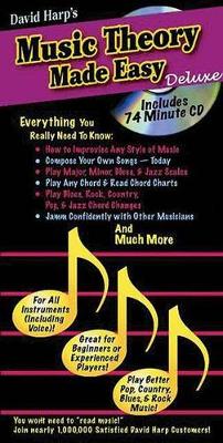 Book cover for Music Theory Made Easy Deluxe