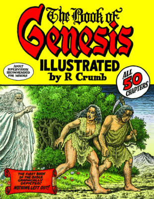 Book cover for The Book of Genesis Illustrated by R. Crumb