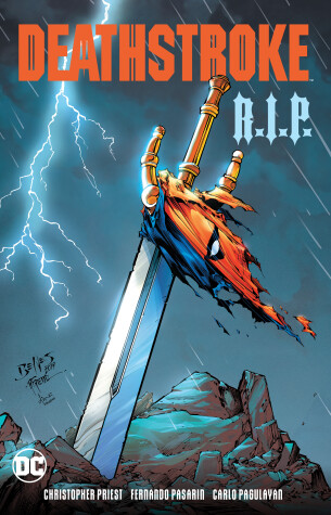 Book cover for Deathstroke R.I.P.