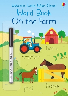 Cover of Little Wipe-Clean Word Book On the Farm