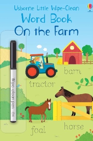 Cover of Little Wipe-Clean Word Book On the Farm