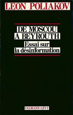 Book cover for de Moscou a Beyrouth