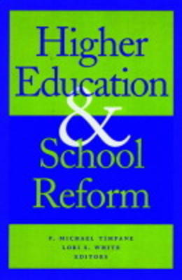 Book cover for Higher Education and School Reform