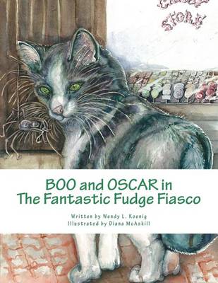 Book cover for Boo and Oscar in the Fantastic Fudge Fiasco
