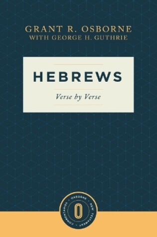 Cover of Hebrews Verse by Verse