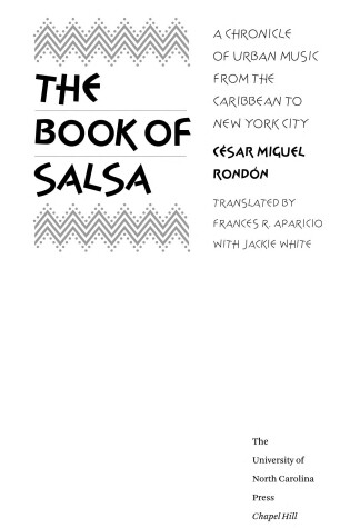 Cover of Book of Salsa