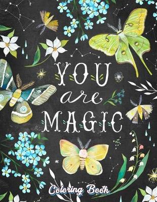 Book cover for You Are Magic Coloring Book